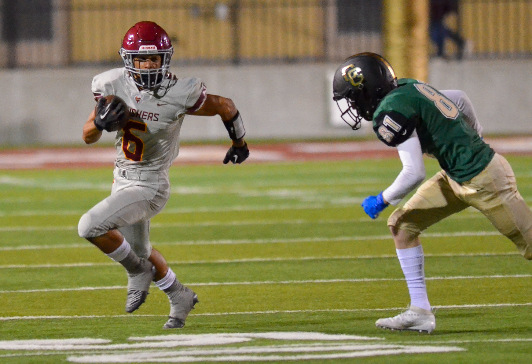 Vintage football vs. Casa Grande